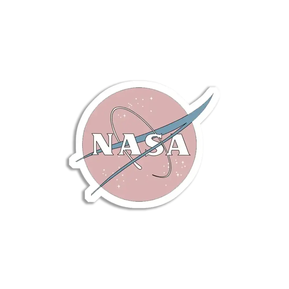 Cute Nasa Pastel Sticker