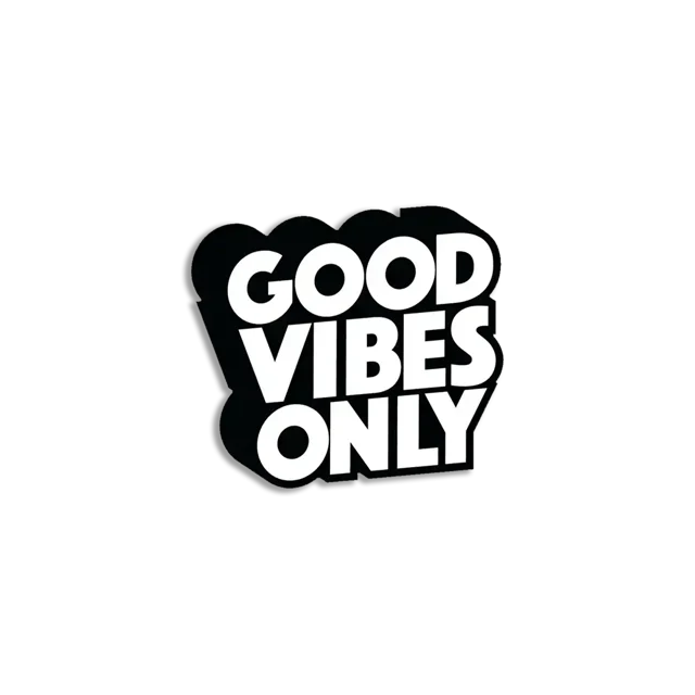 Good Vibes Only Sticker