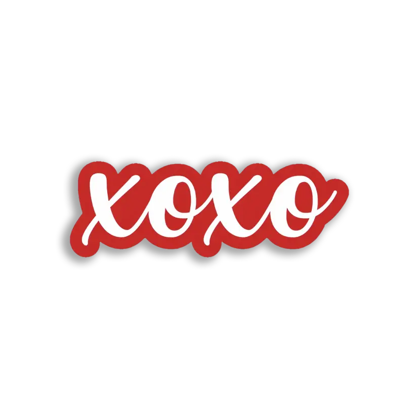 Hugs and Kisses (XOXO) Sticker