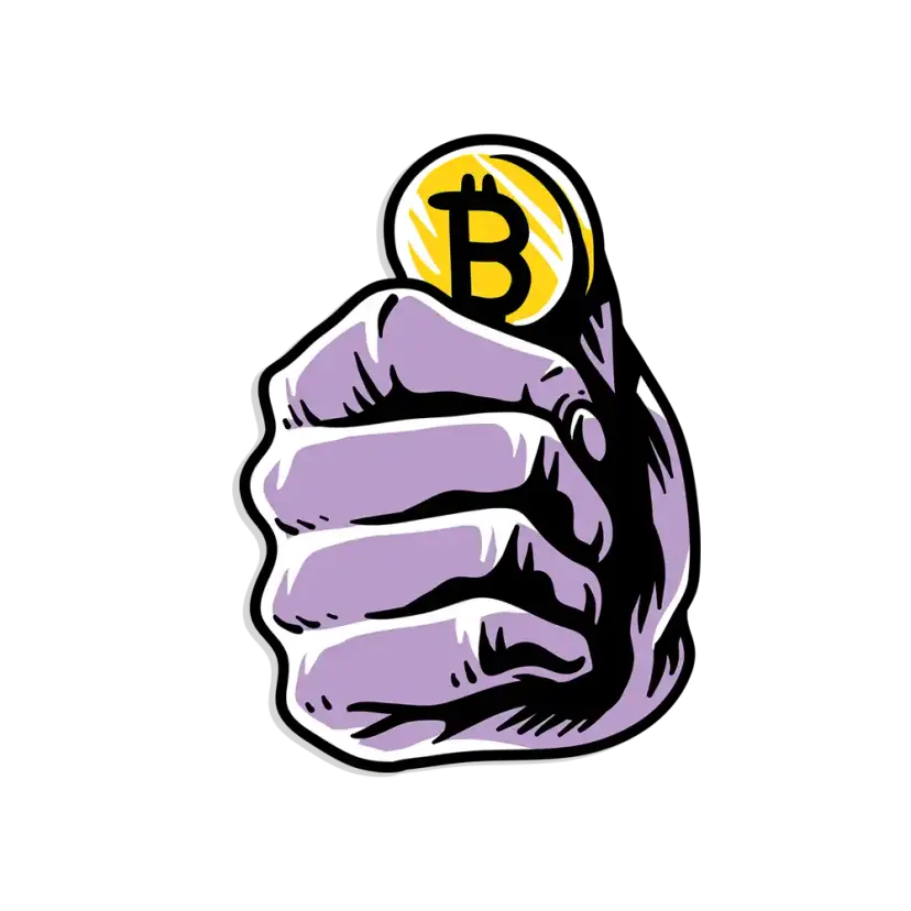 Finance Bitcoin Sticker