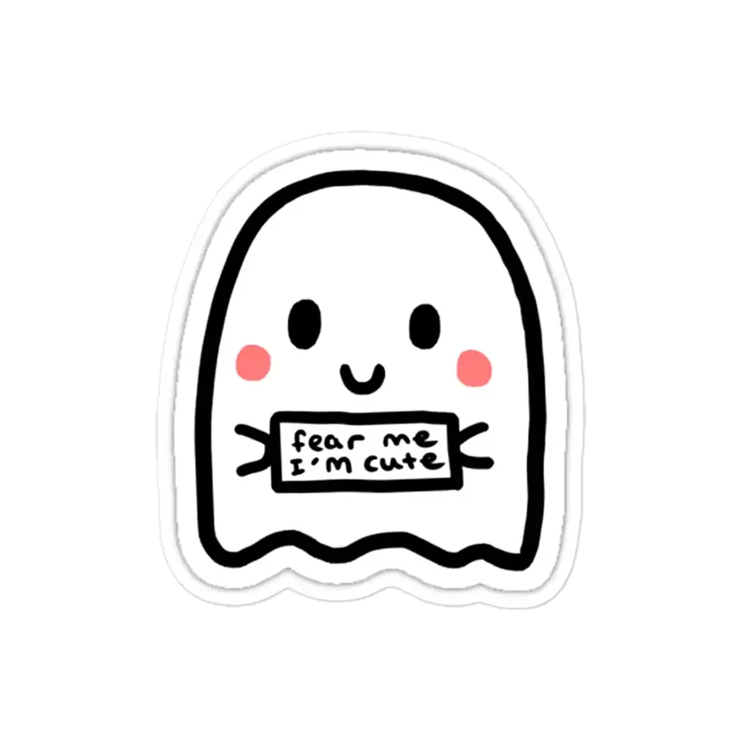 Cute Ghost Sticker