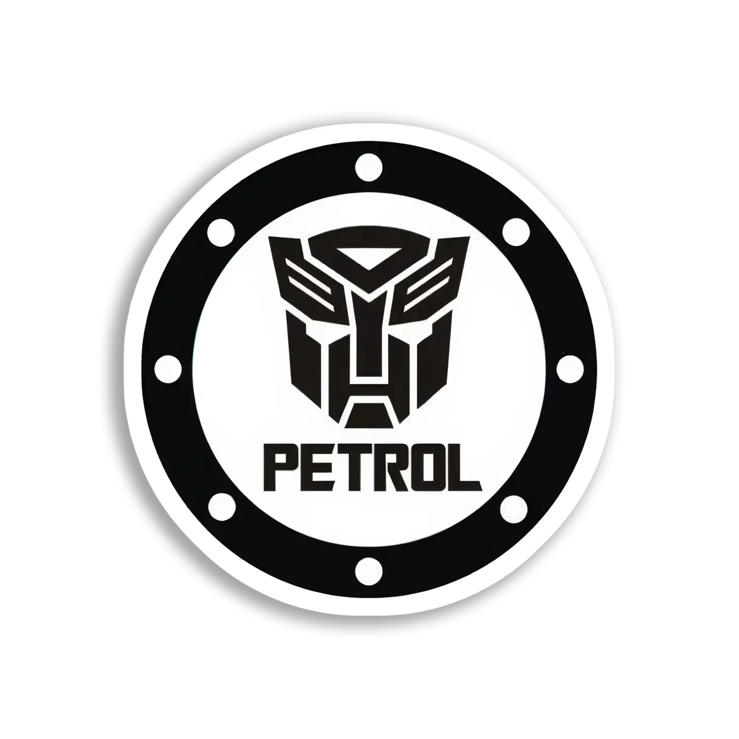Transformers Petrol Gas Cap Car Sticker