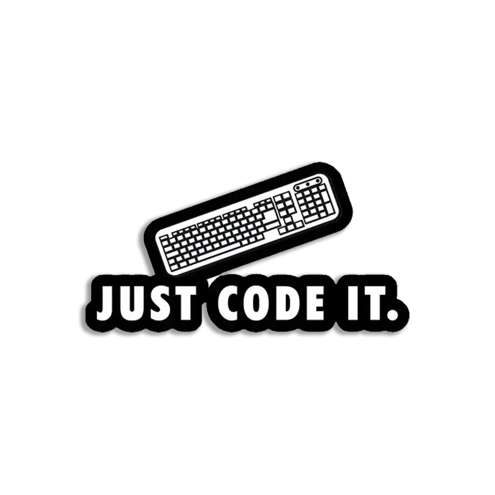 Just Code Sticker