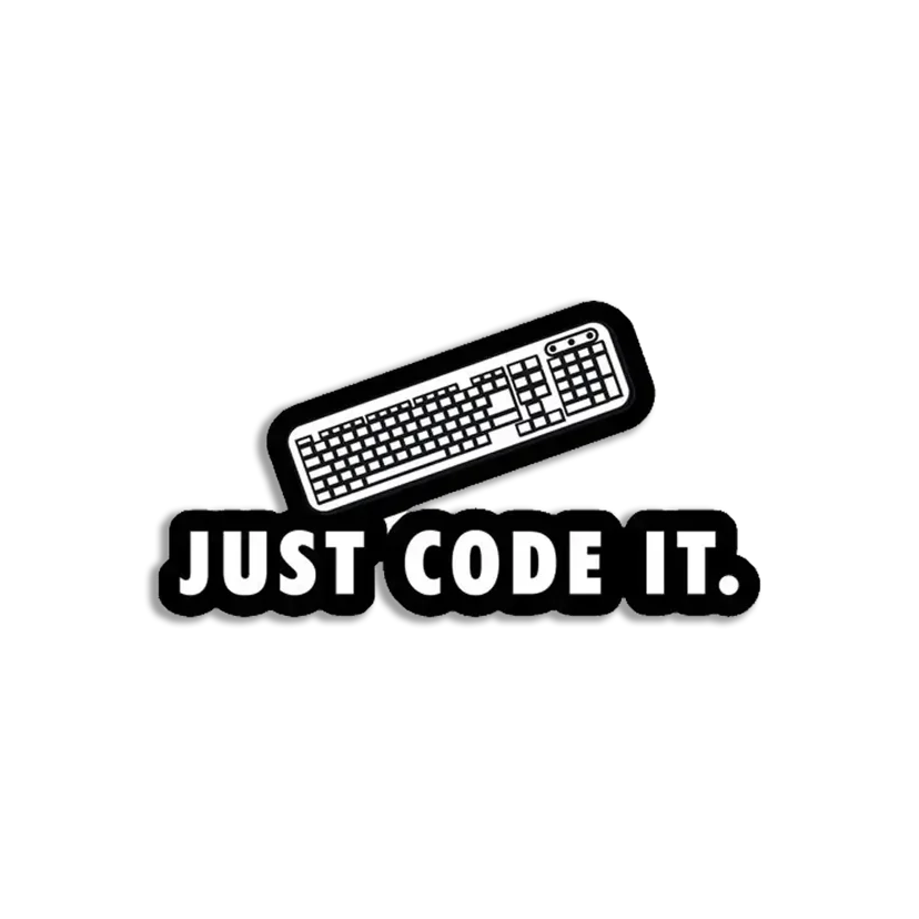 Just Code Sticker