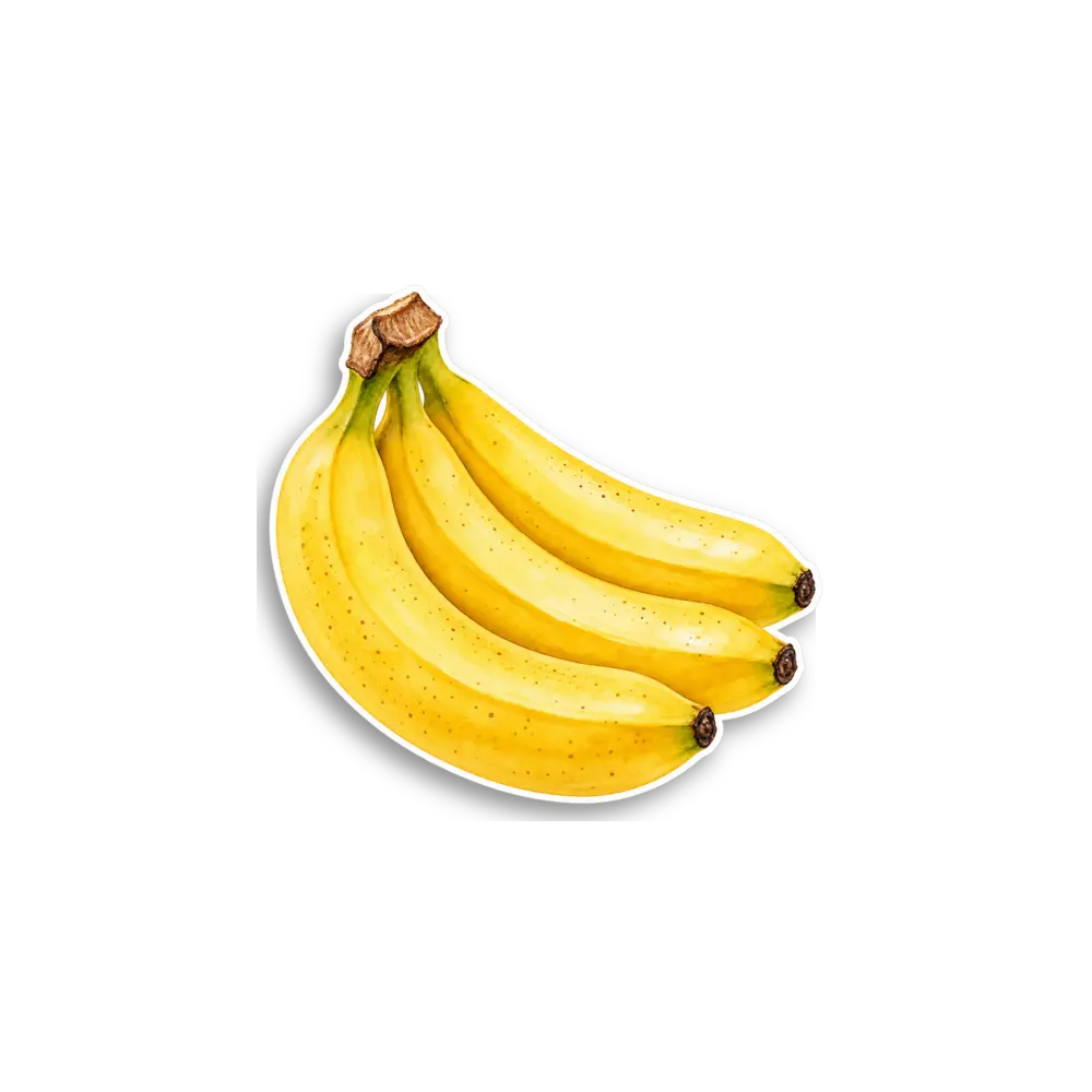 Banana Bunch Sticker
