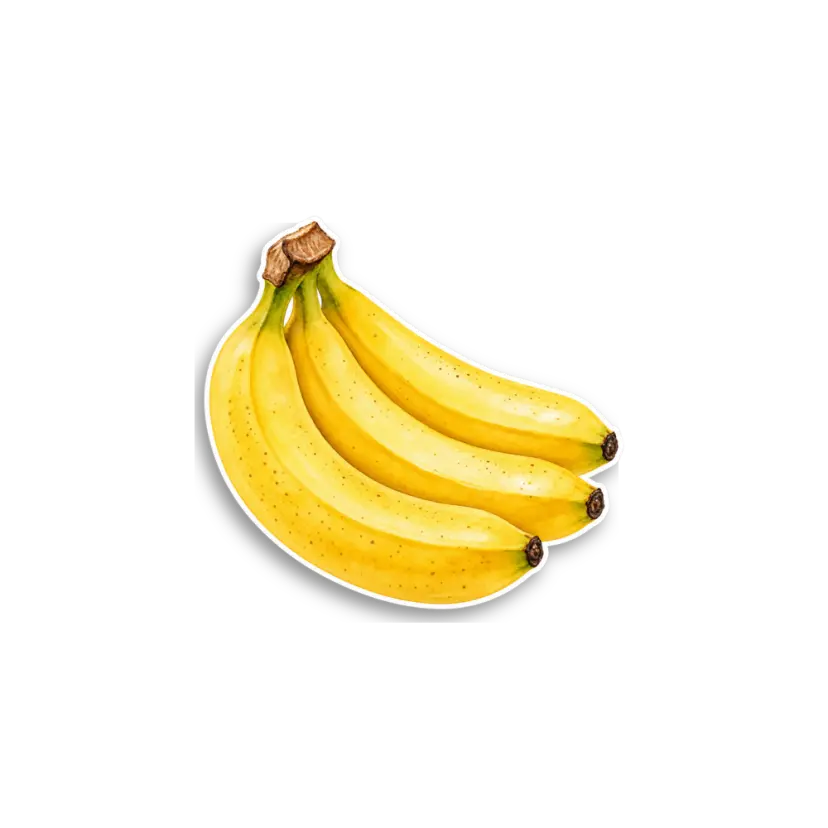 Banana Bunch Sticker
