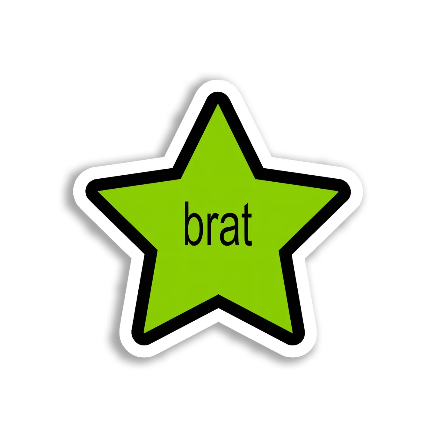 You're a Brat, Star Sticker