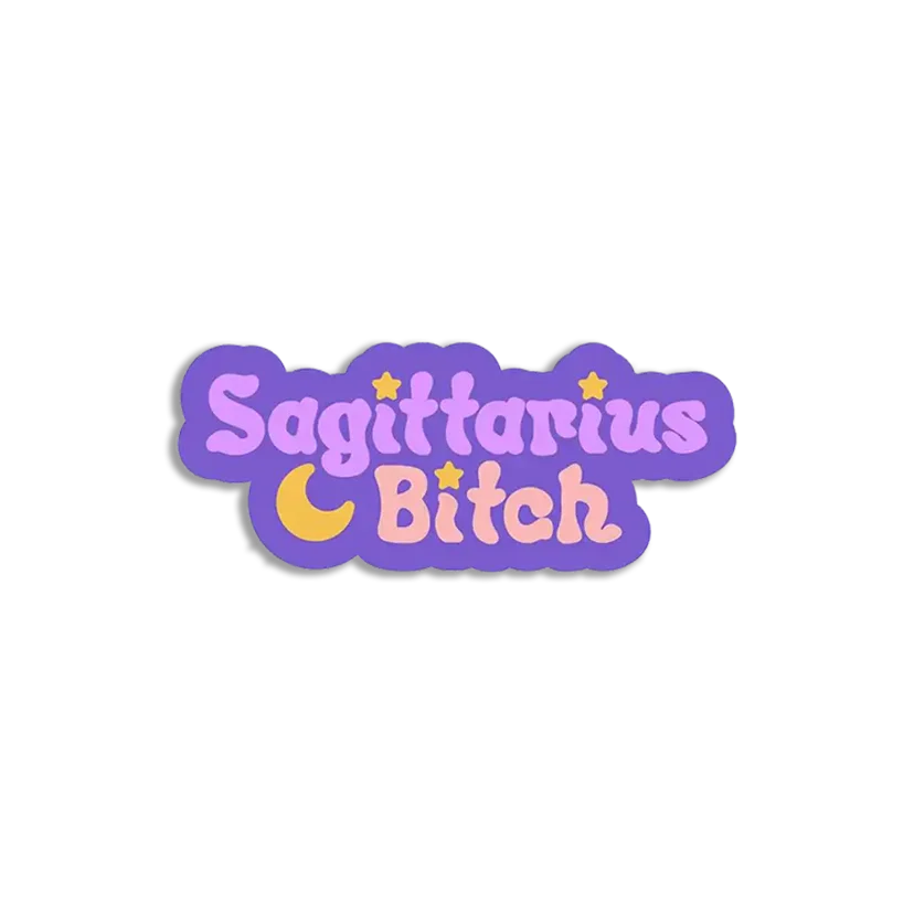 Sagittarius Bitch Sticker