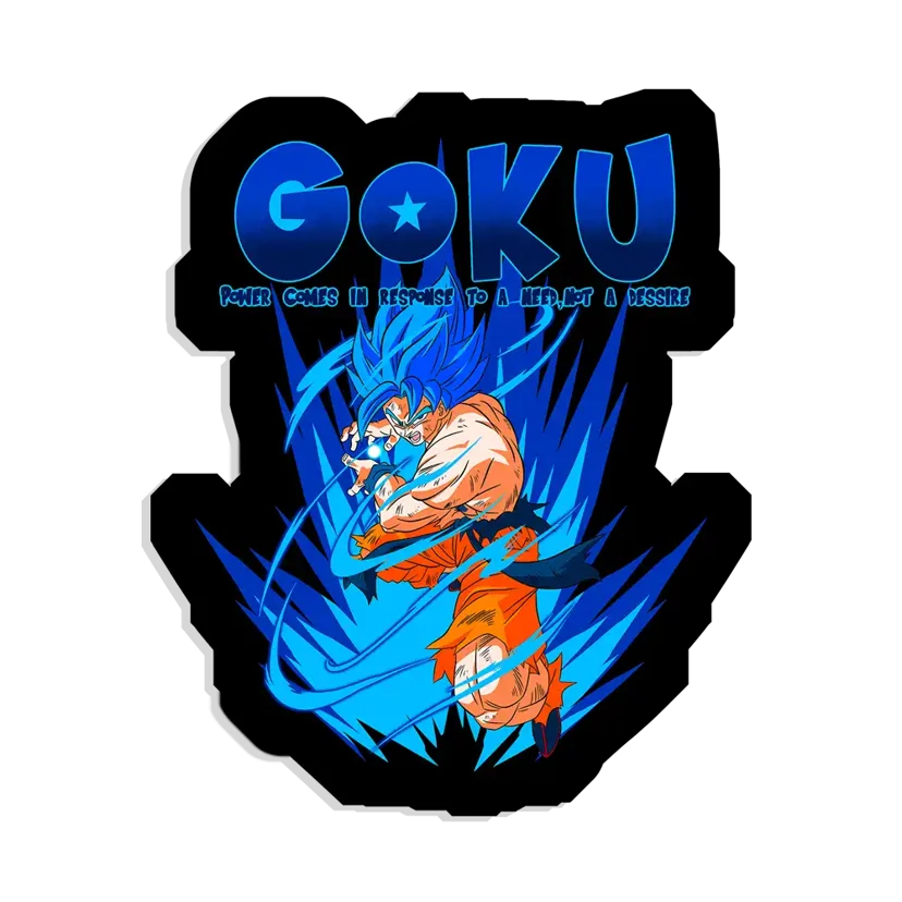 Goku Power Sticker
