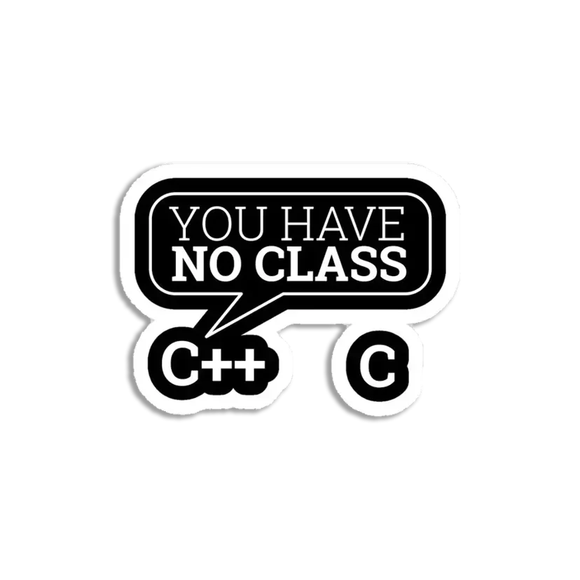 You have no class Sticker