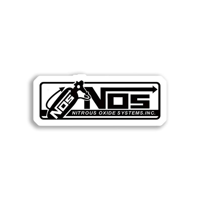 NOS Nitrous Oxide Systems Inc. Car Sticker