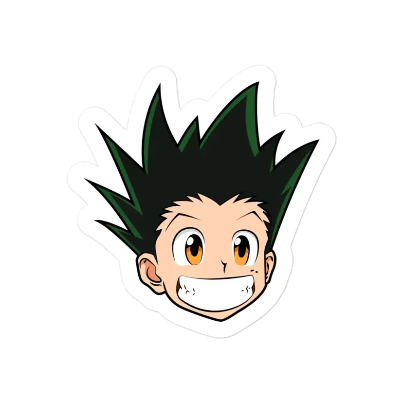 Hunter x Hunter Smiling Gon Freecss Sticker