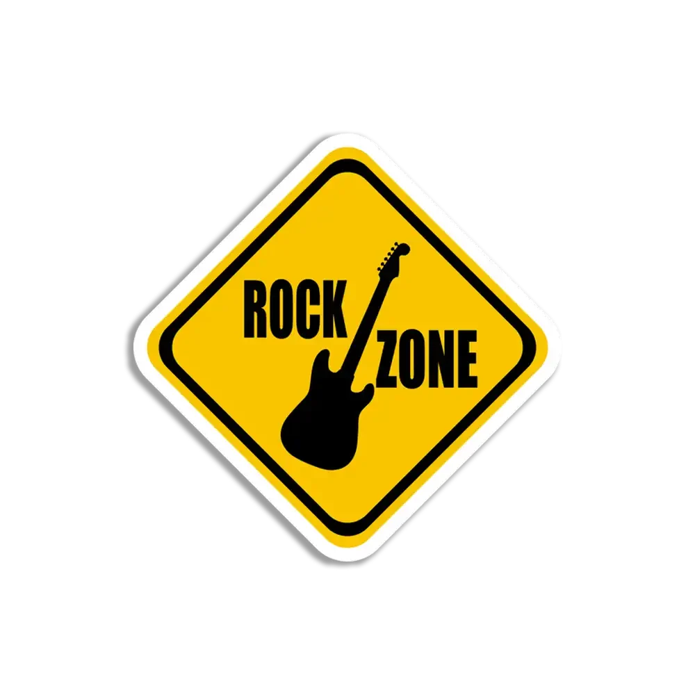 Rock Zone Sticker