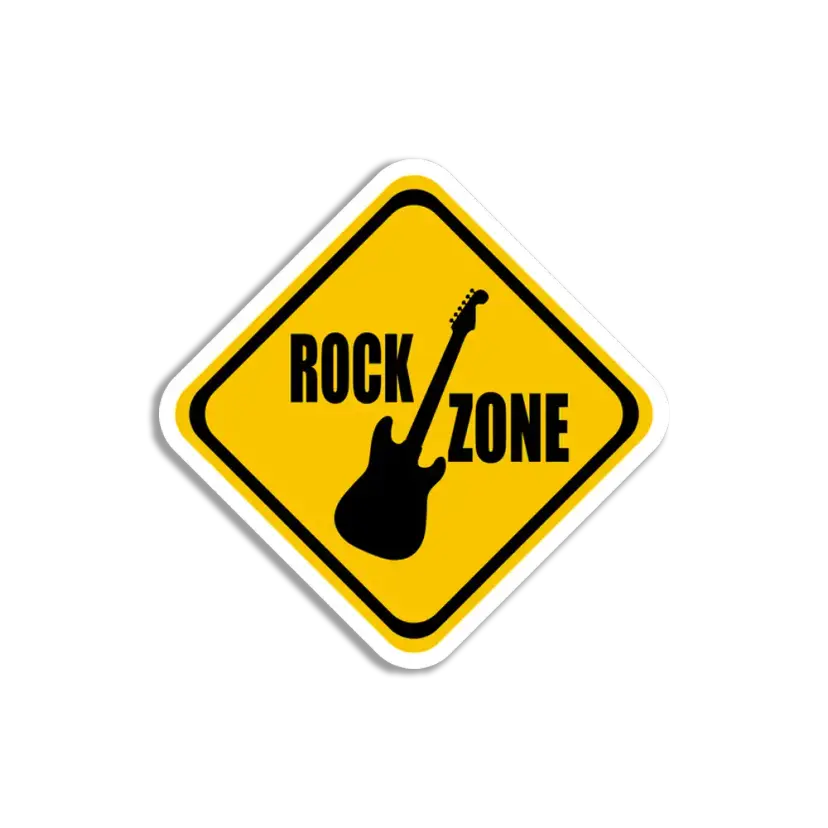 Rock Zone Sticker