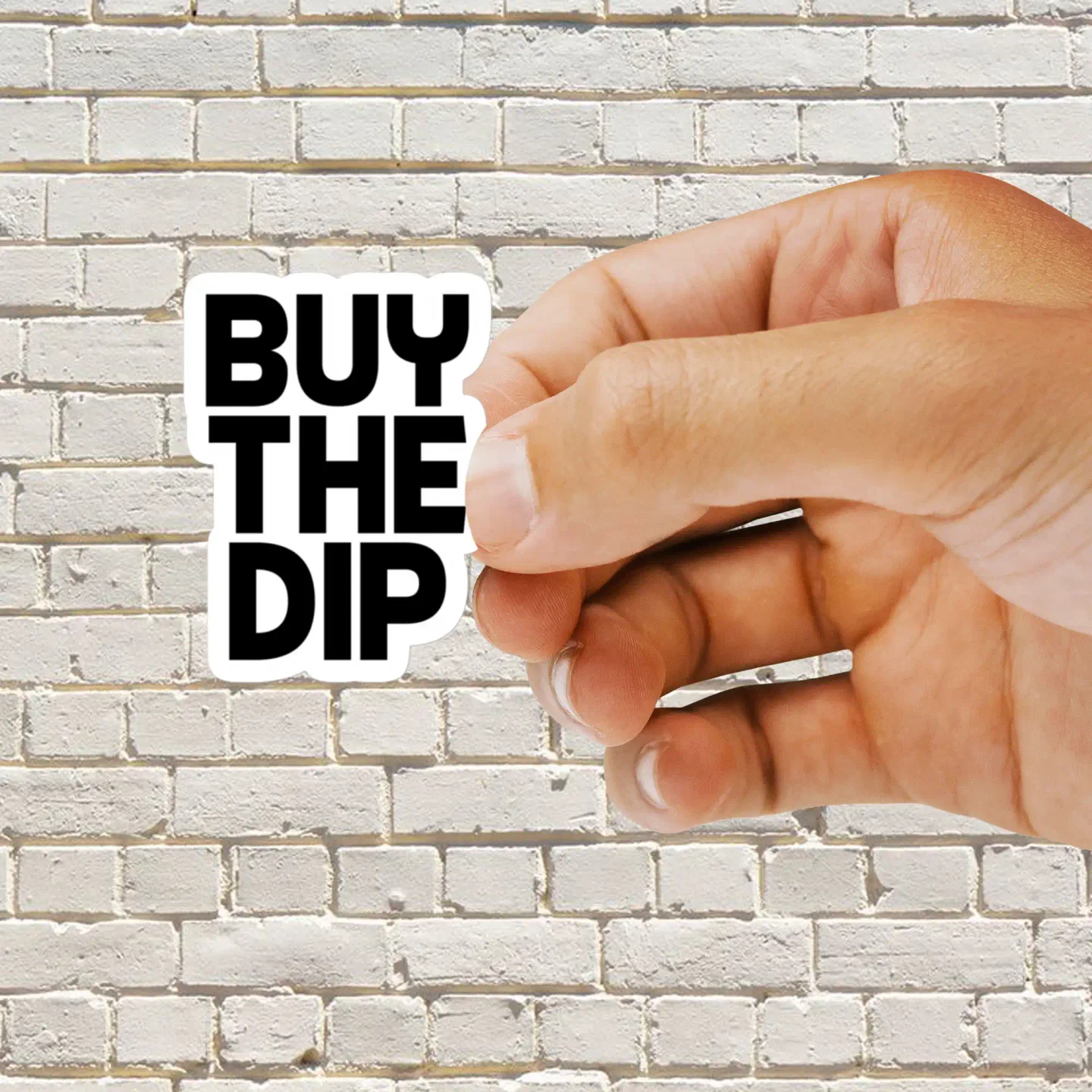 Buy the Dip Sticker