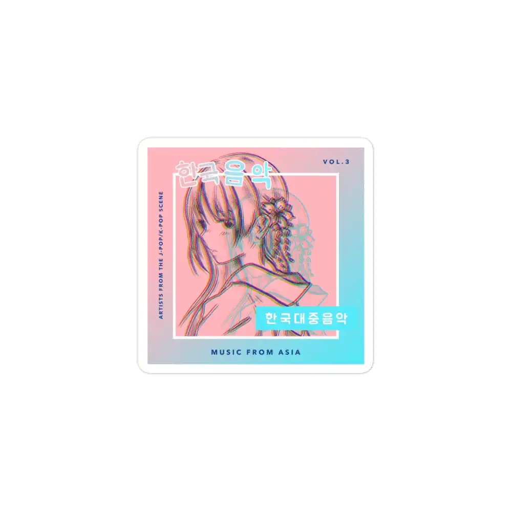 K-POP Album Cover Sticker