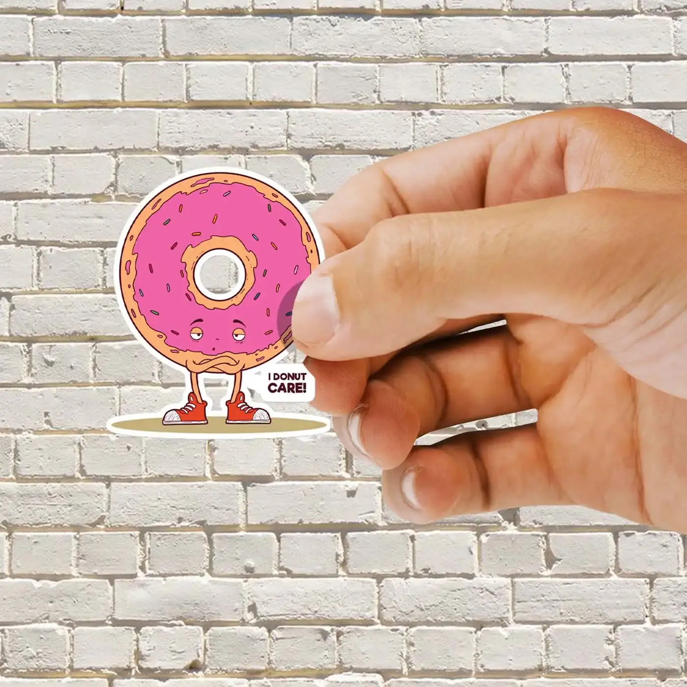 Donut Care Sticker