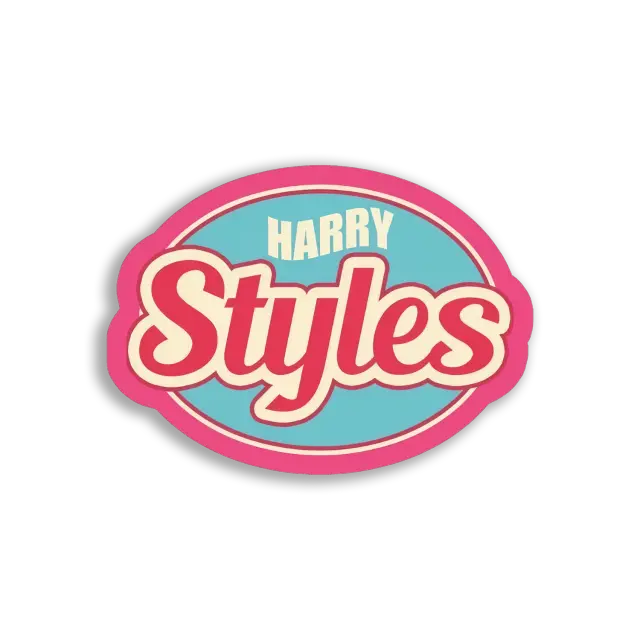 Harry Styles Logo Sticker