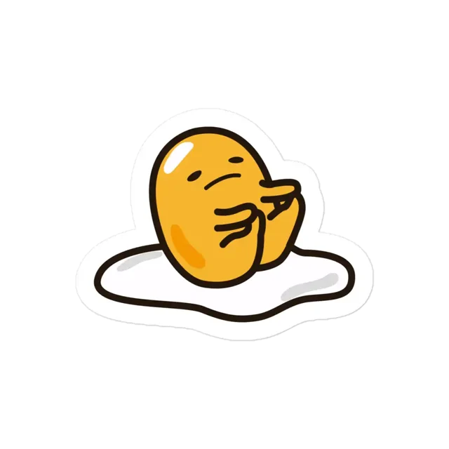 Busy Gudetama Sticker