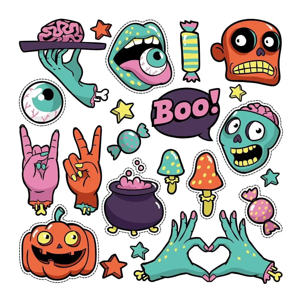 Halloween Stickers