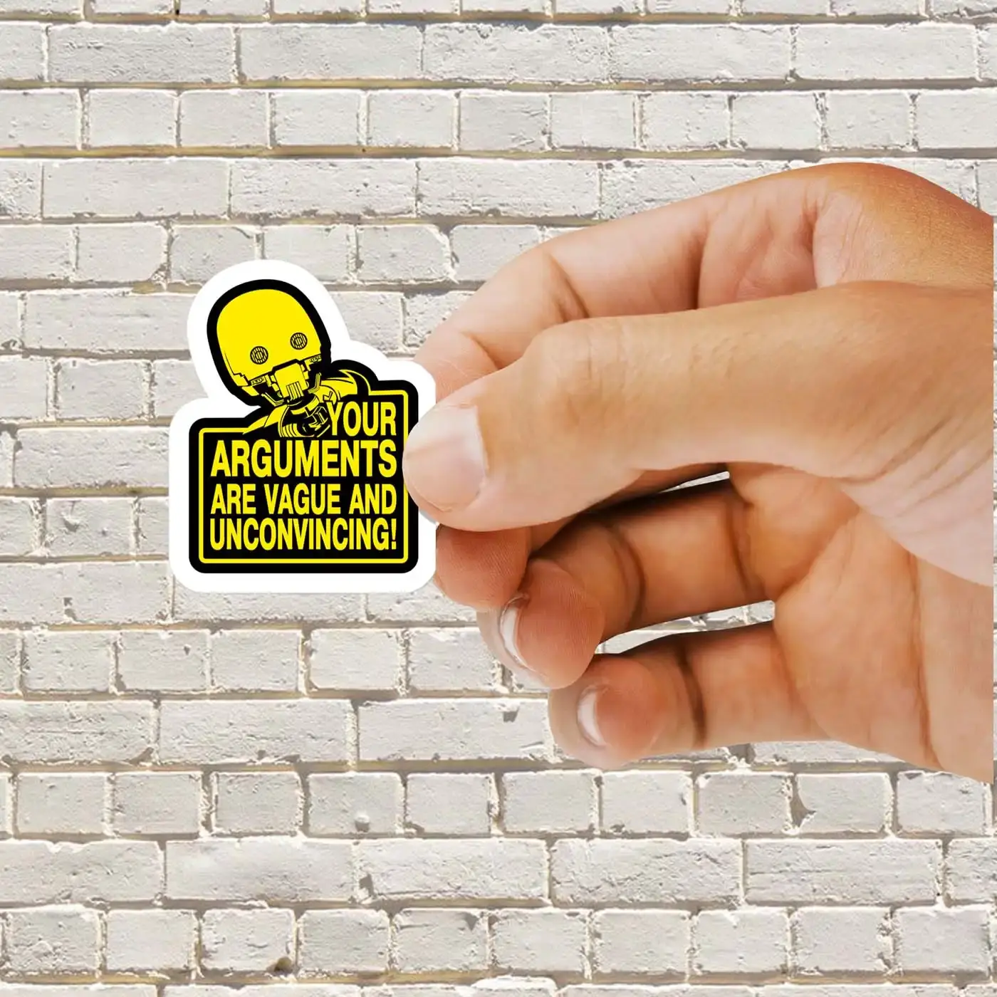 Star Wars K-2SO Your Arguments Sticker