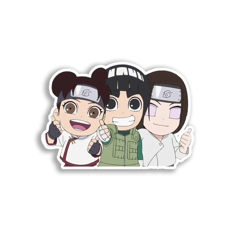 Ino-Shika-Cho Chibi Sticker