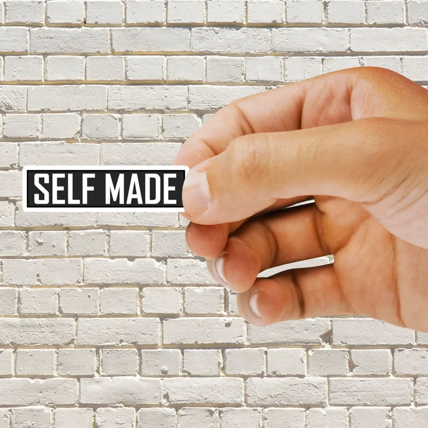Self Made Sticker