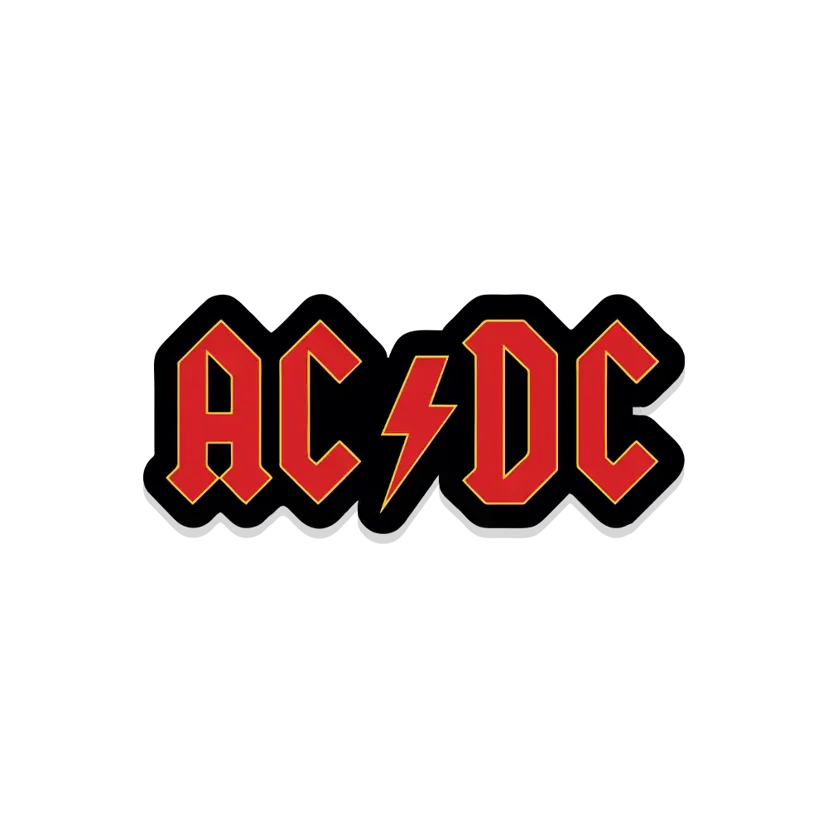 ACDC Sticker