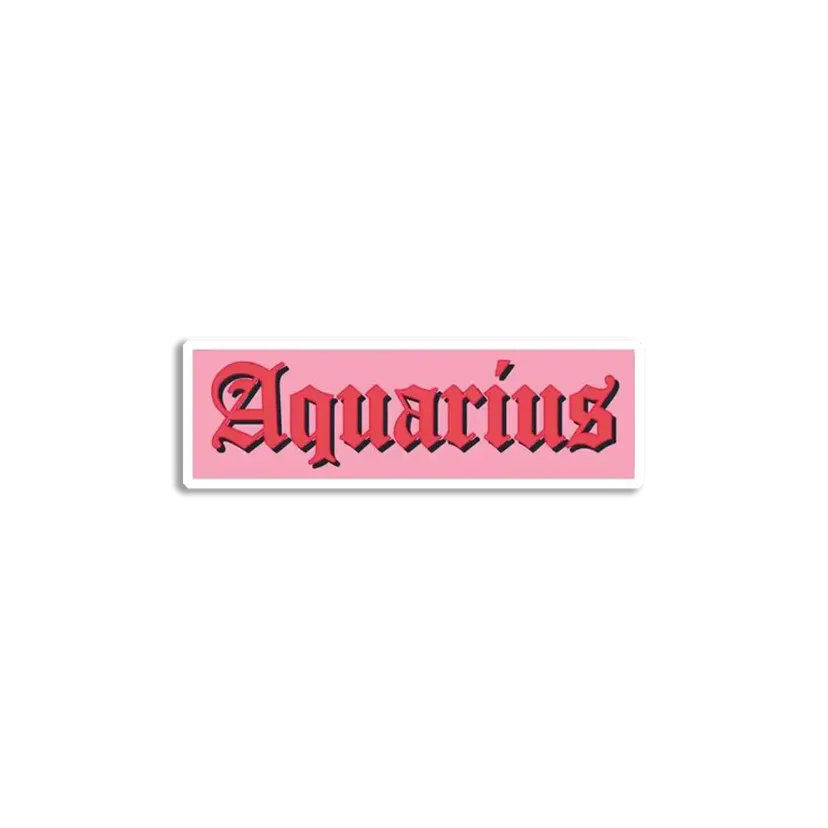 Aquarius Sticker