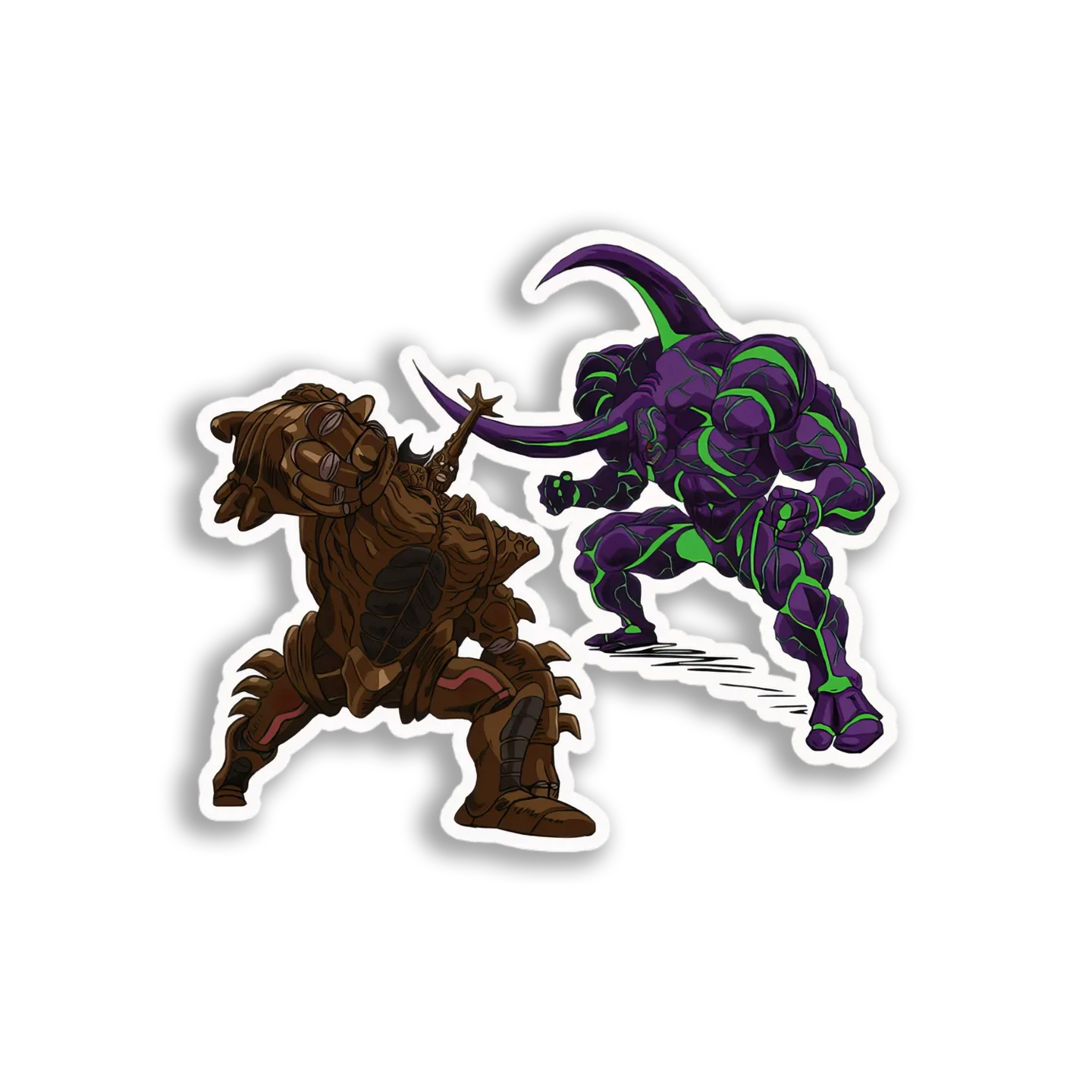 Monster Confrontation Sticker