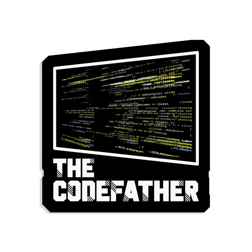 The codefather Sticker