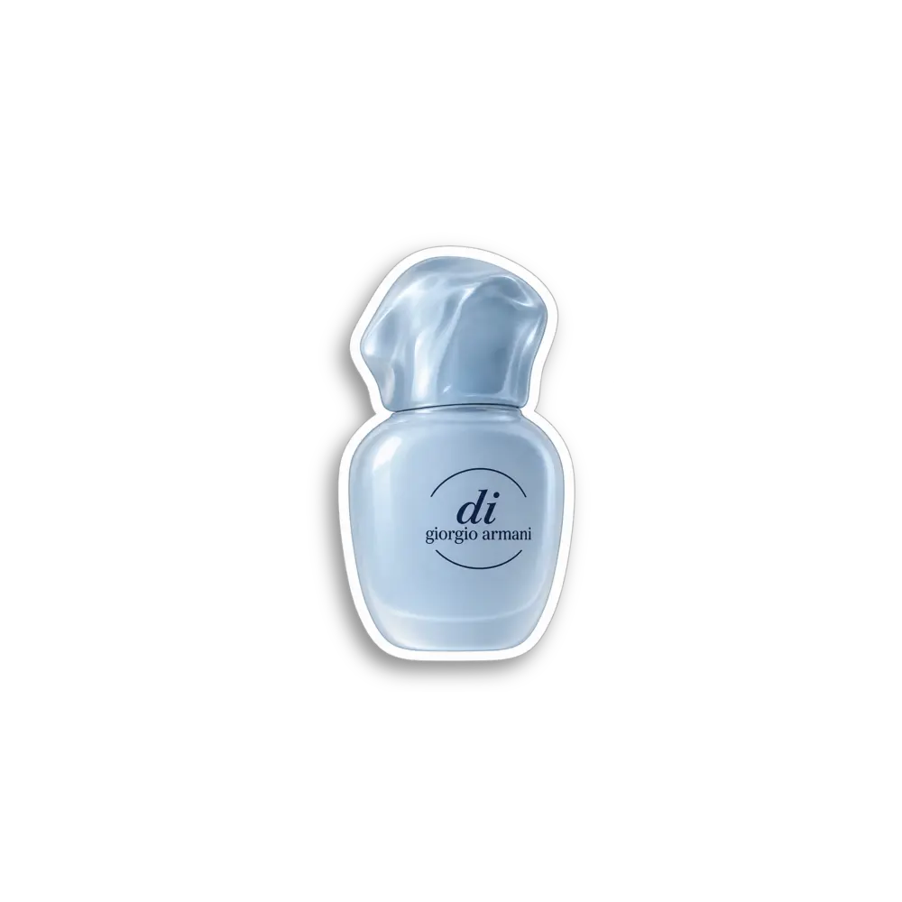 Blue Perfume Bottle Sticker