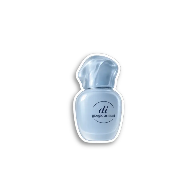 Blue Perfume Bottle Sticker