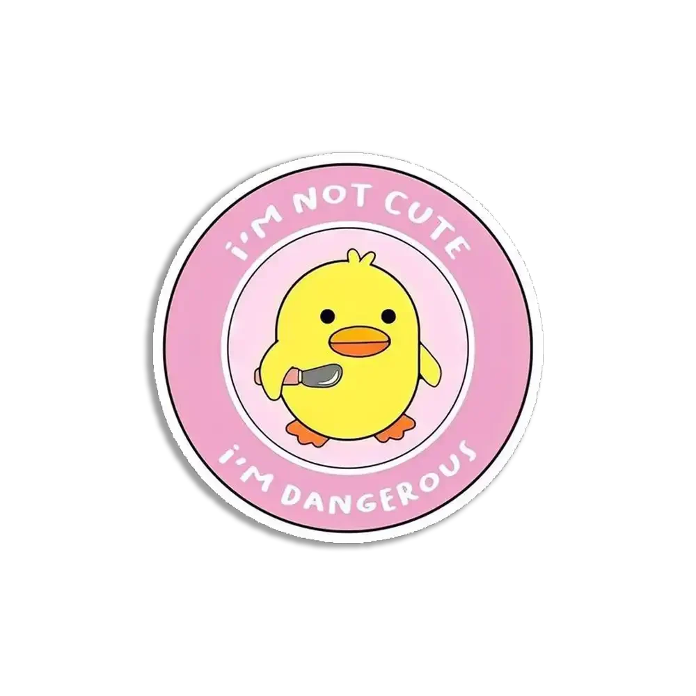 I'm pretty Cool but I cry a lot Sticker