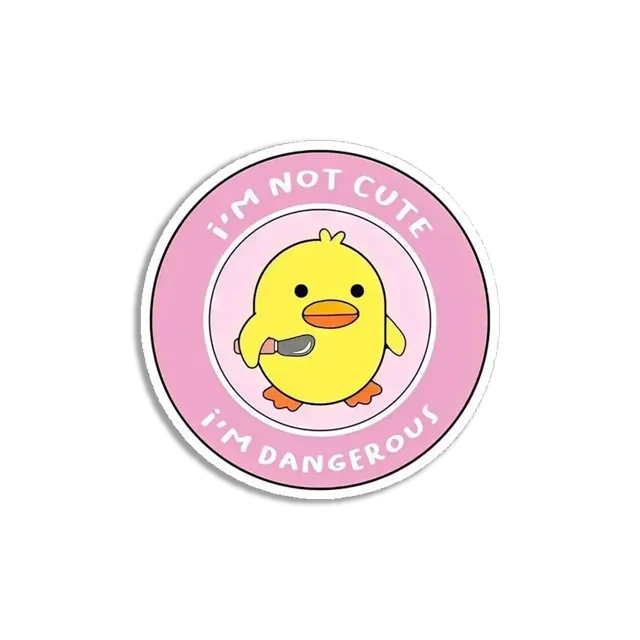 I'm pretty Cool but I cry a lot Sticker