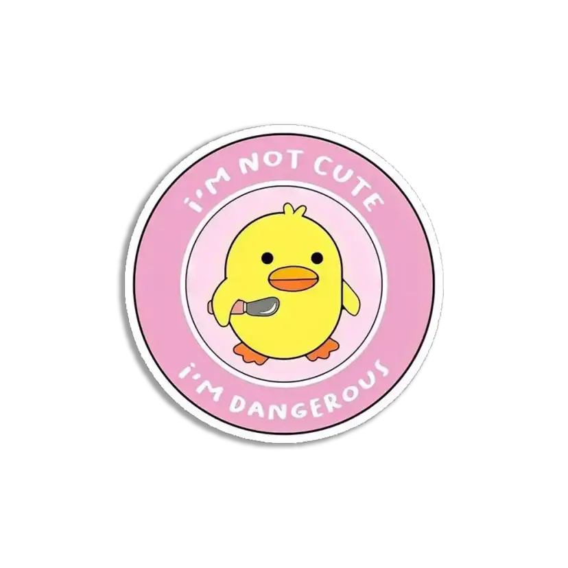 I'm pretty Cool but I cry a lot Sticker