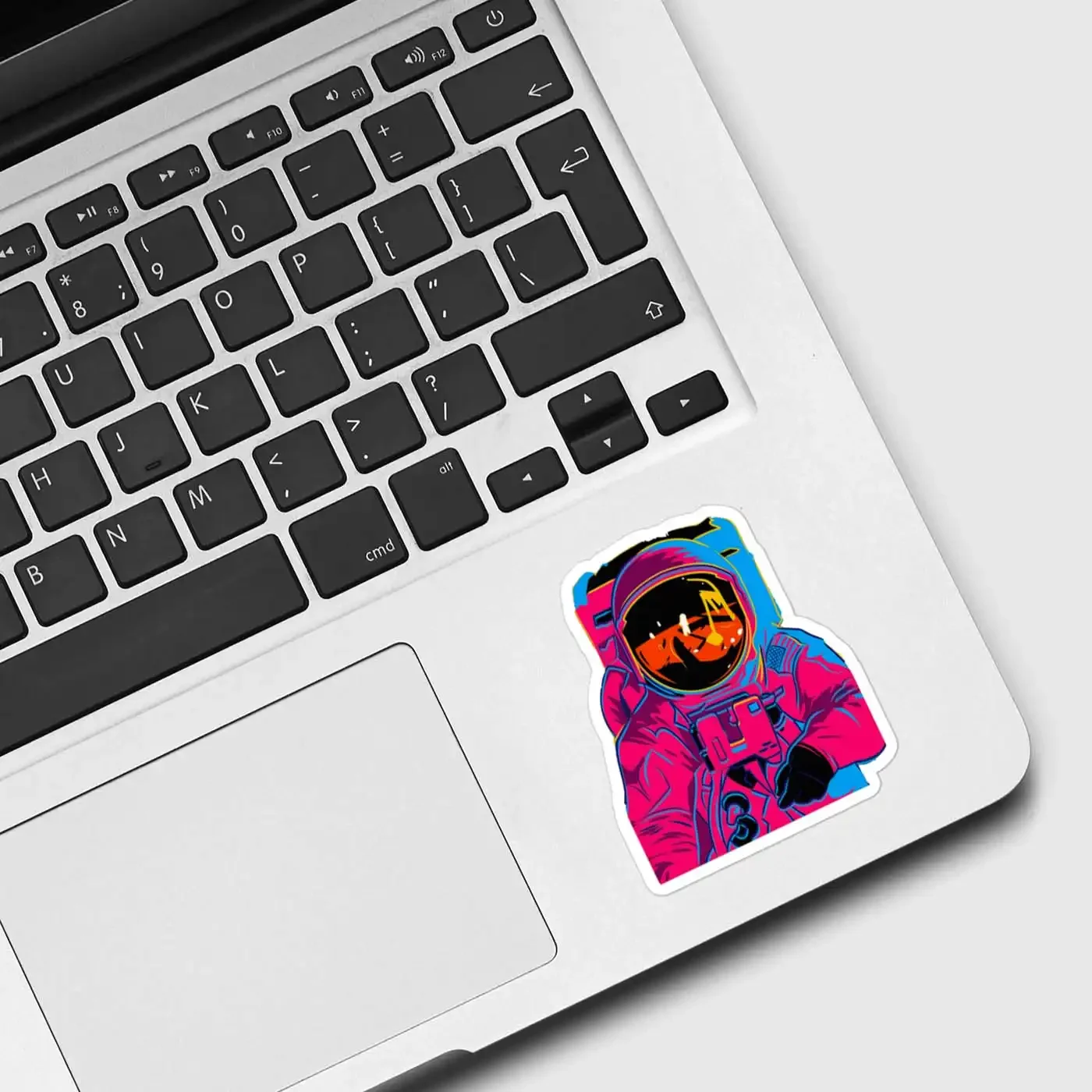 Trippy Rainbow Astronaut Sticker