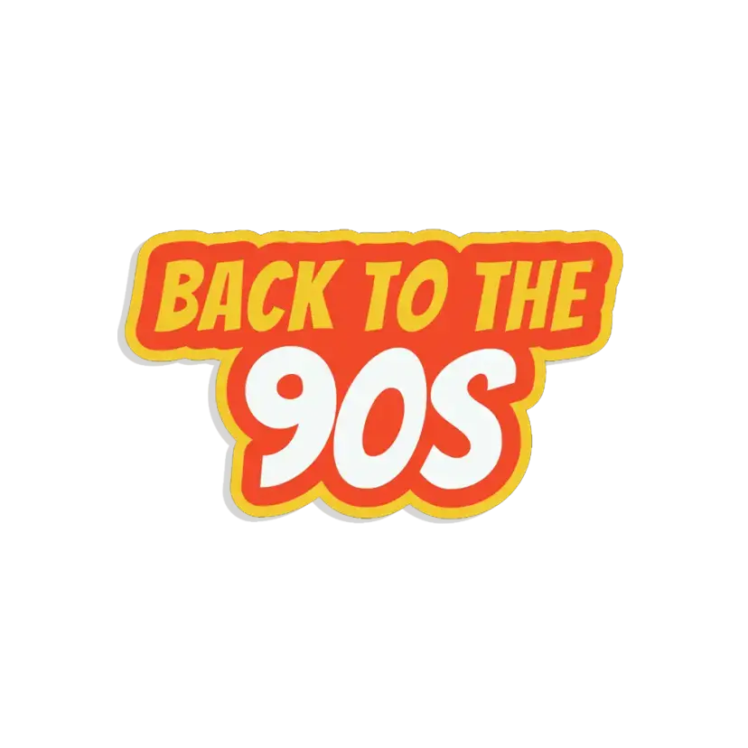 Back to the 90s Sticker