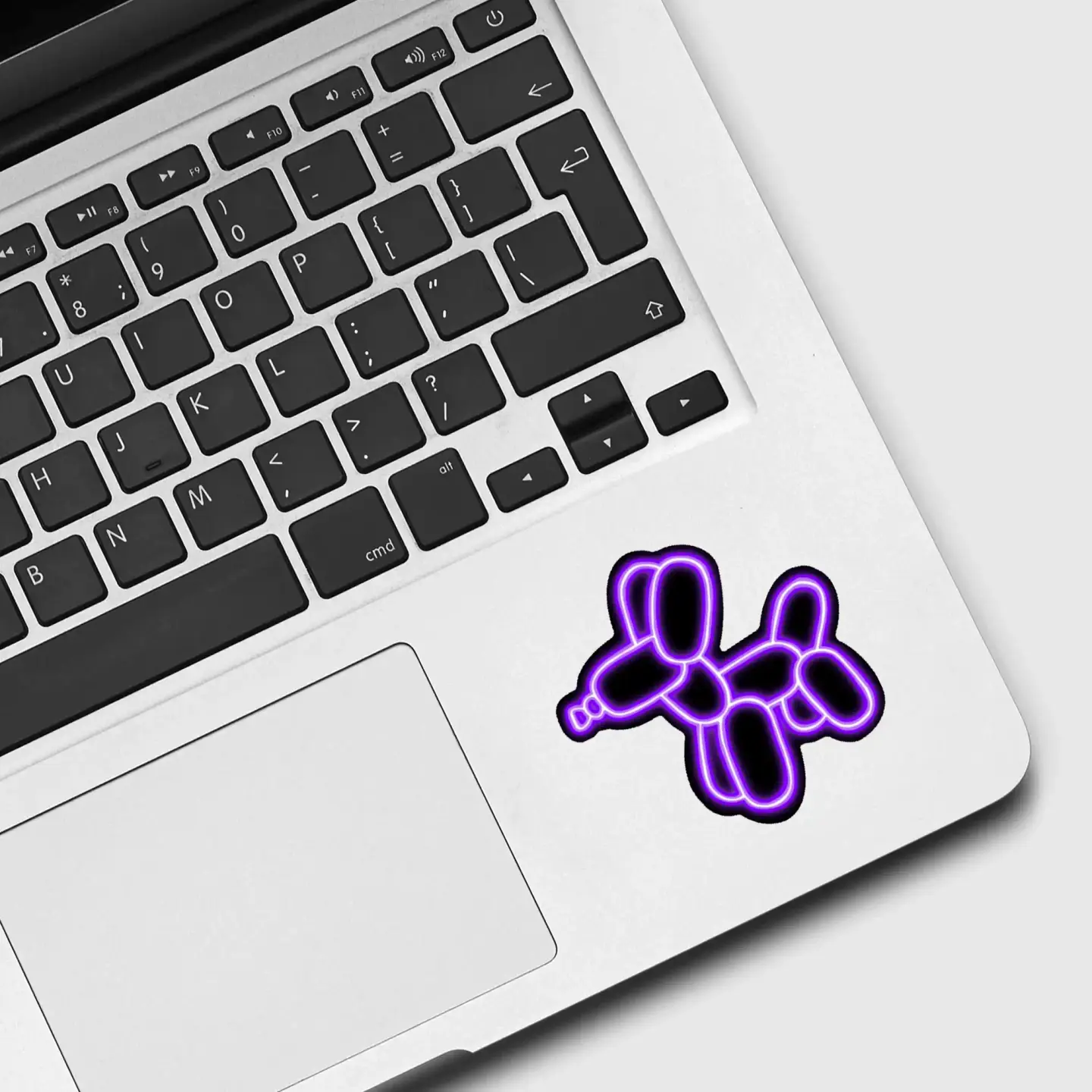 Neon Sign Balloon Sticker