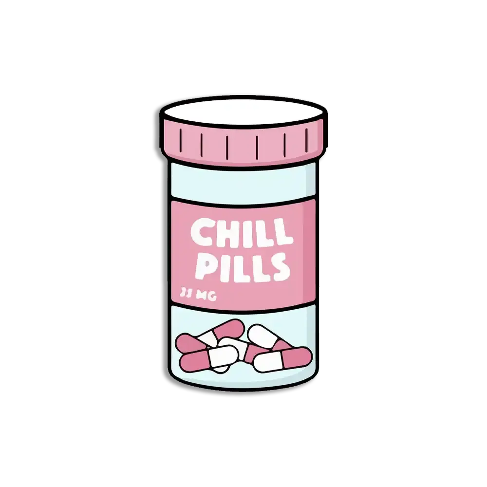 Chill Pills Sticker