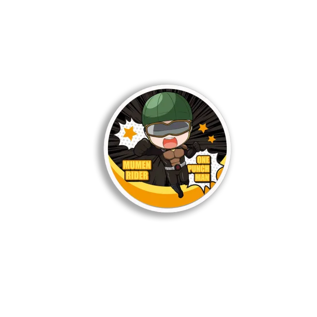 Mumen Rider Chibi Sticker