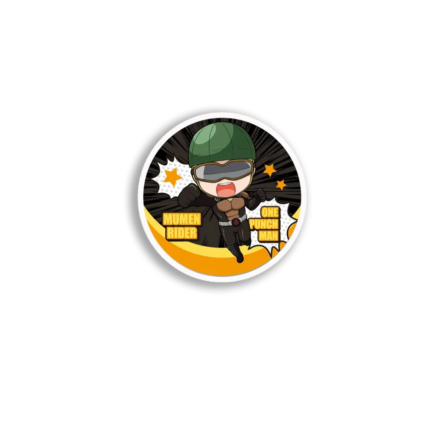 Mumen Rider Chibi Sticker
