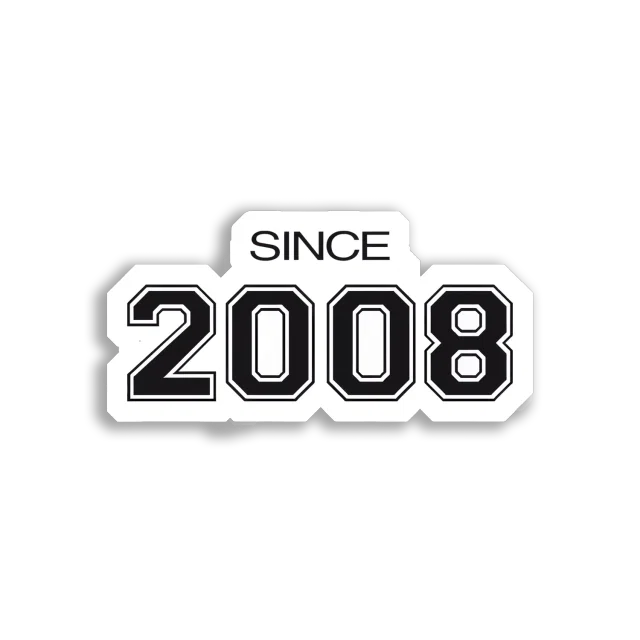 Since 2008 Sticker