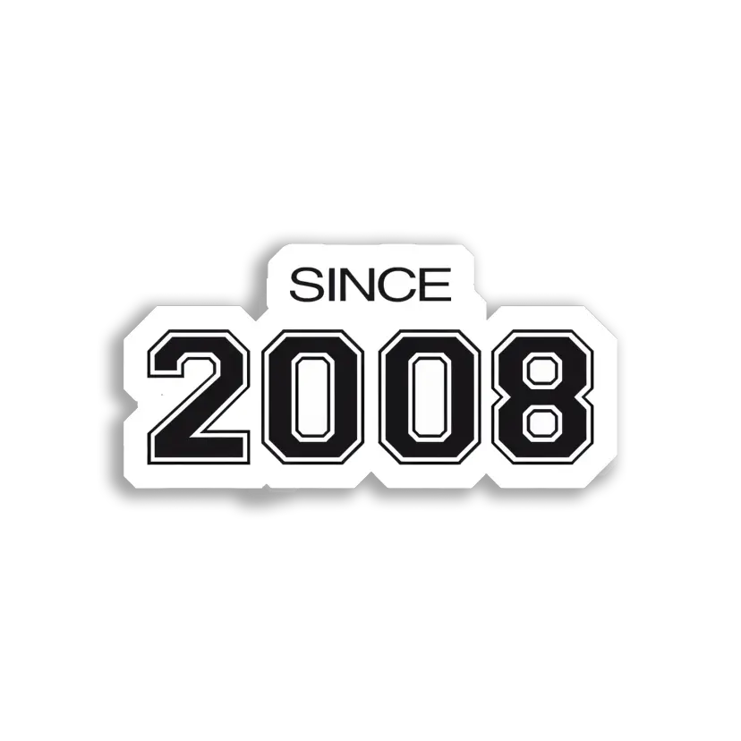 Since 2008 Sticker