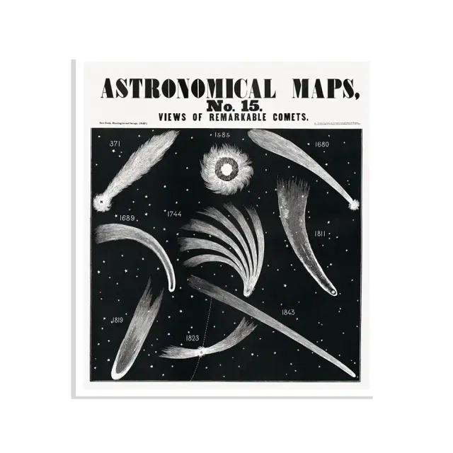 Astronomical Maps Sticker