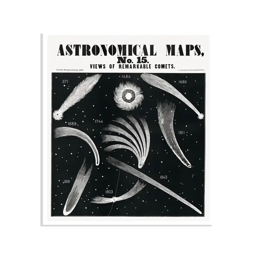 Astronomical Maps Sticker