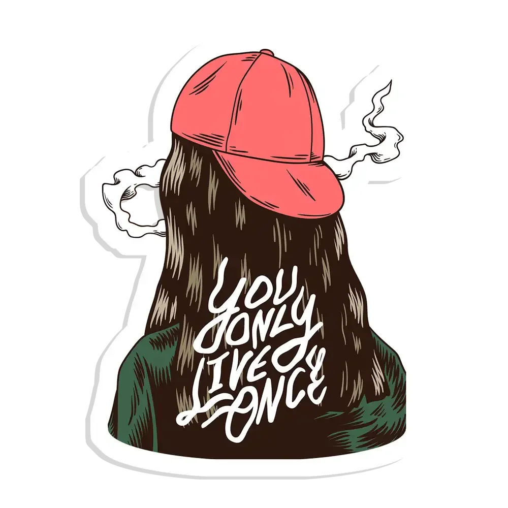 You only live Once Sticker