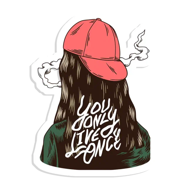 You only live Once Sticker