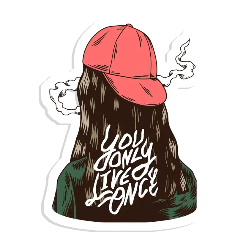 You only live Once Sticker