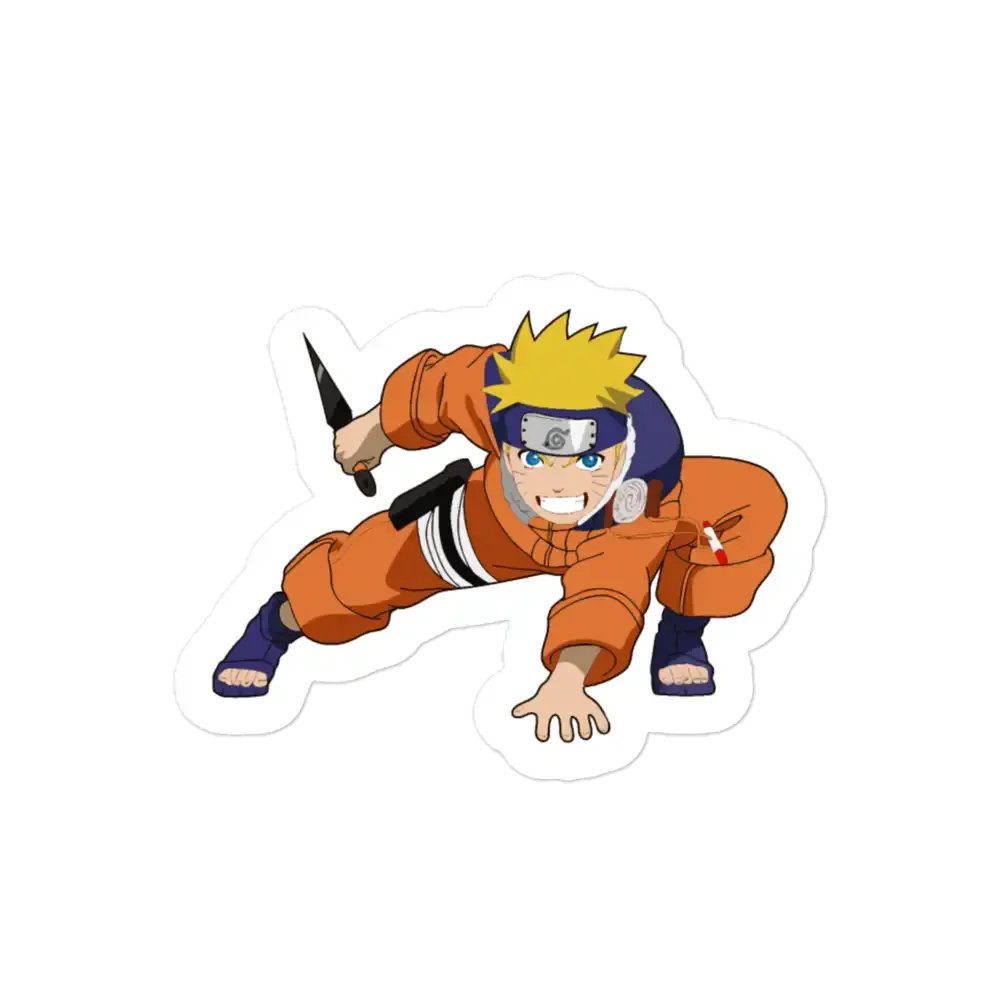 Naruto in Attack Position Sicker